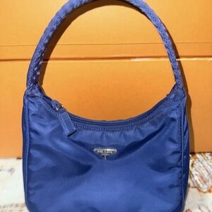 Prada Royal Blue Shoulder Bag